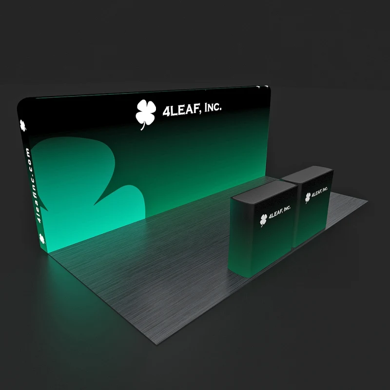 10 X 20 Ft. Backlit Trade Show Booth-Single Sided Graphic - Leaf - Image 7