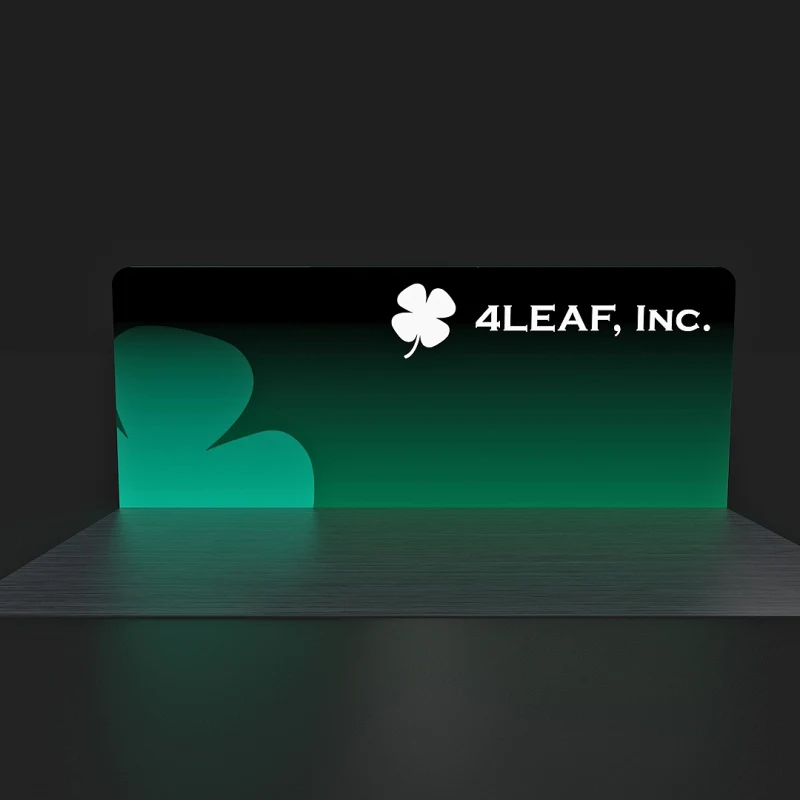 10 X 20 Ft. Backlit Trade Show Booth-Single Sided Graphic - Leaf - Image 6