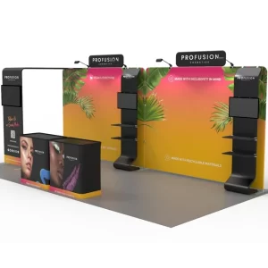 20ft Big Fabric Bridge Trade Show Display- Profusion