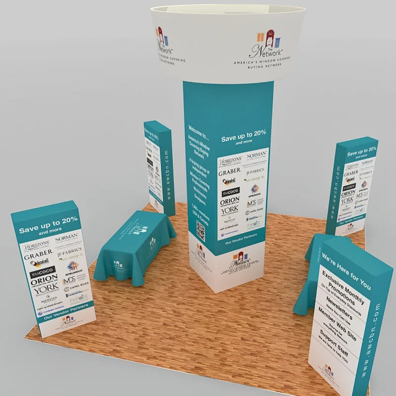 Island 20x20 Trade Show Booth - Network - Image 6