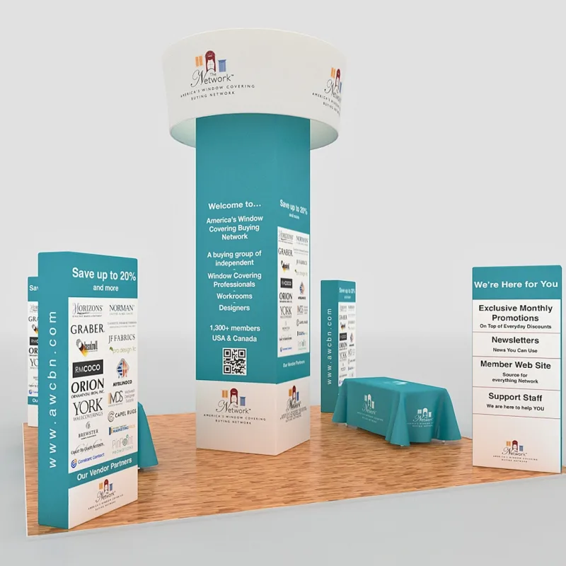 Island 20x20 Trade Show Booth - Network - Image 5