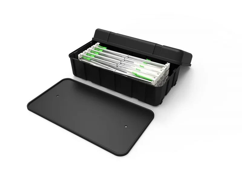 8ft Straight PopUp Now Fabric Display with Counter - Image 4