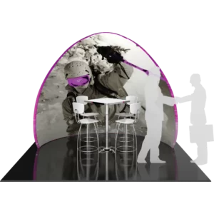 FORMULATE CHIP-SHAPED WALL TENSION FABRIC STRUCTURE