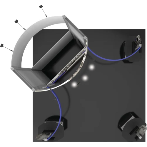 20 X 20 HYBRID PRO MODULAR ISLAND KIT 17 - Image 2