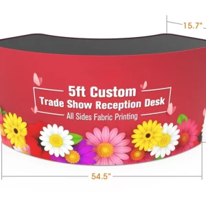 Counter - Info Desk / Reception Counter 5ft