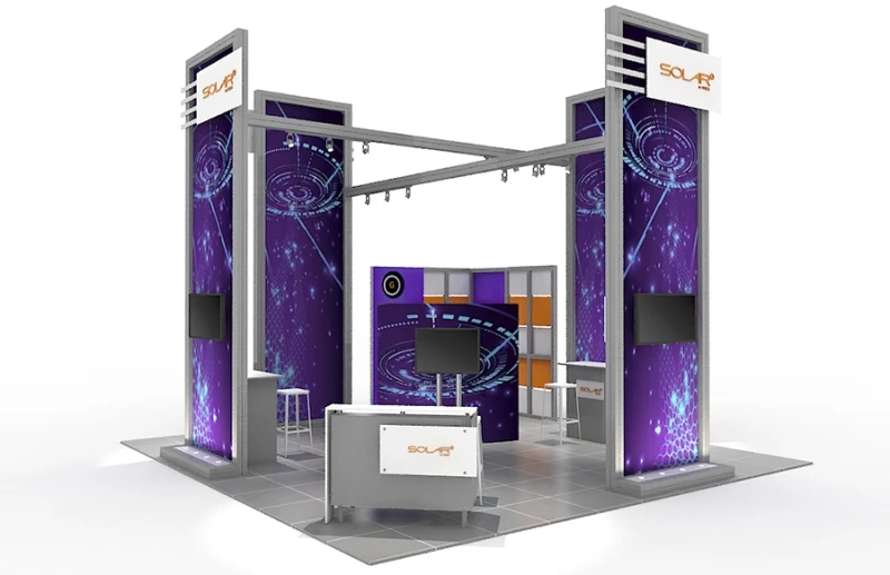 Solar G 20'x20' Modular Exhibit - Base Package - Image 7