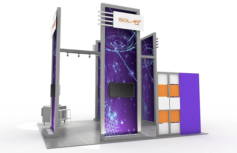Solar G 20'x20' Modular Exhibit - Base Package - Image 5