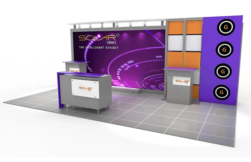 Solar G 20'x20' Modular Exhibit - Base Package - Image 4