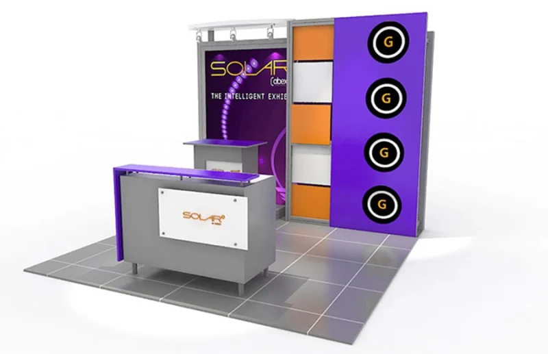 Solar G 20'x20' Modular Exhibit - Base Package - Image 3
