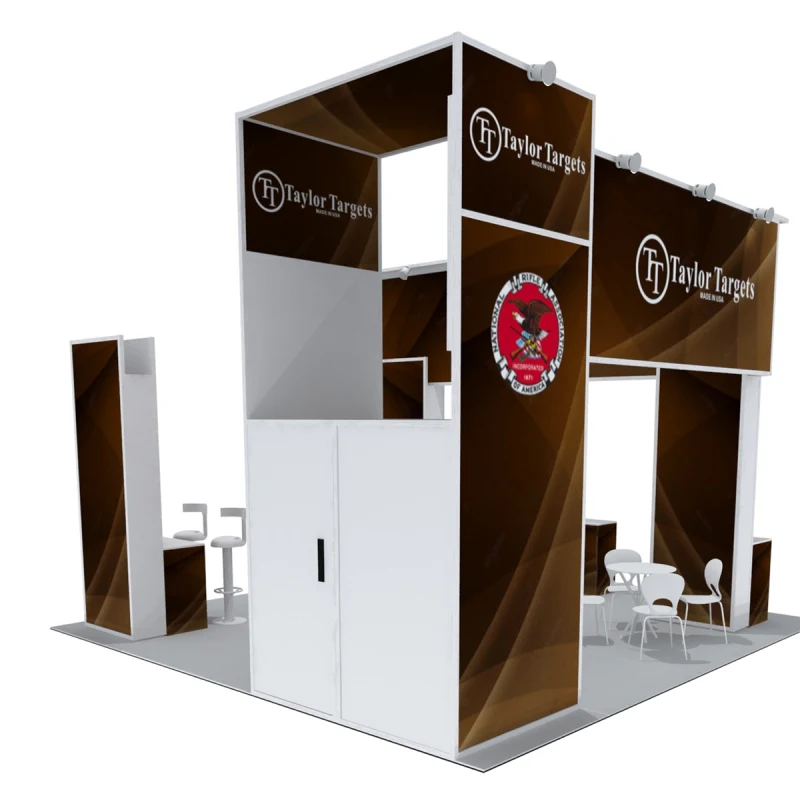 20'x20' Modular Exhibit Booth - Taylor Targets - Image 6