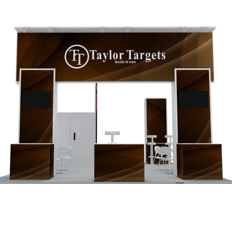 20'x20' Modular Exhibit Booth - Taylor Targets - Image 4