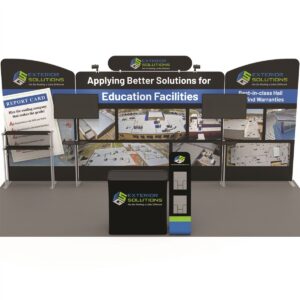 10 x 20ft Big Fabric Plus Trade Show Booth- Exterior Solutions