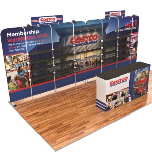10 x 20 Merchandising Trade Show Display - GS27