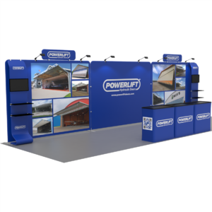10 x 30 ft Trade Show Display - Power Lift
