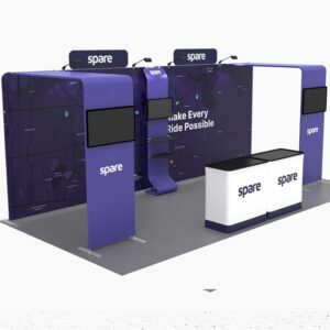 20ft Big Fabric Double Bridge Trade Show Booth