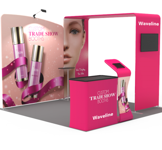 10 X 10ft Fabric Plus Bridge Slope Wall Display - Image 2