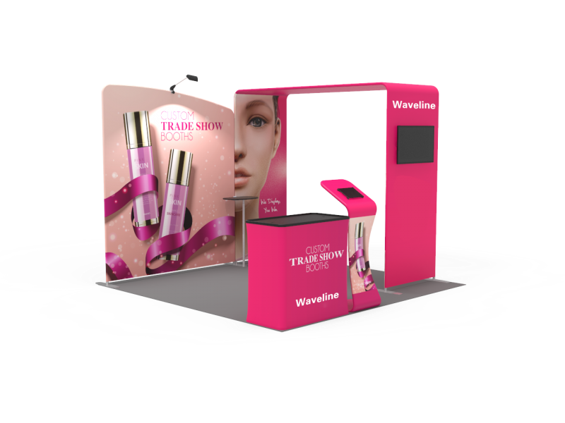 10 X 10ft Fabric Plus Bridge Slope Wall Display - Image 3