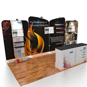 10 X 20ft Big Fabric Media Trade Show Booth Kit 5