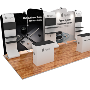 10 X 20 ft Big Fabric Trade Show Booth Treo Media Kit