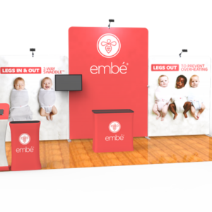 10 X 20 Ft Tension Fabric Display Embe