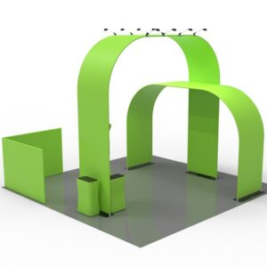 20 X 20 Big Arch Trade Show Booth 16ft Tall