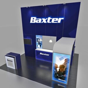 Custom Trade Show Booth - Baxter