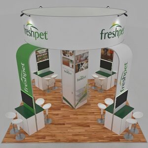 Custom Trade Show Display - Fresh Pet