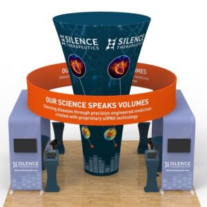 20 X 20 16ft Tall Funnel Trade Show Booth