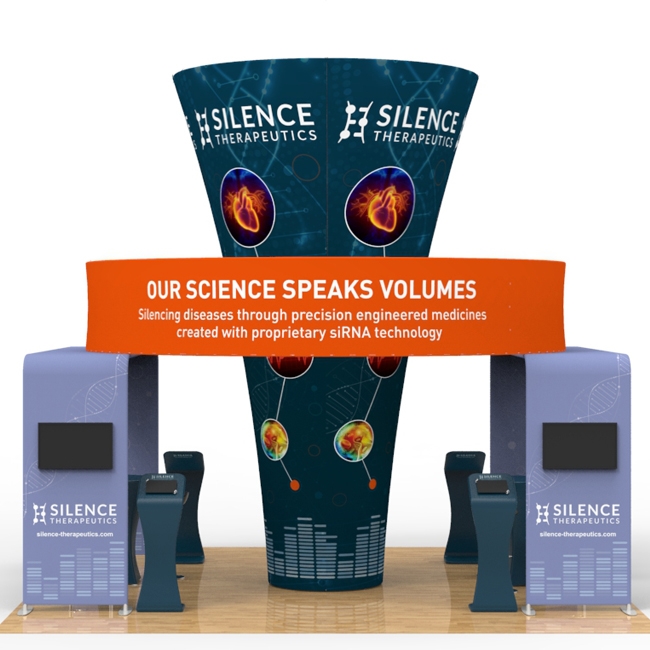 20 X 20 16ft Tall Funnel Trade Show Booth - Image 3