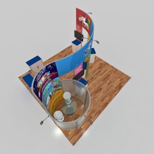 Custom Trade Show Booth - High Chew