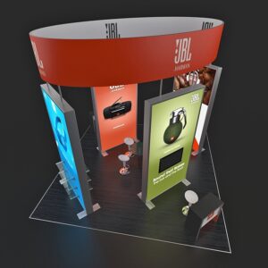 Custom Trade Show Booth - JBL