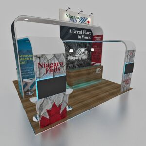 Custom Trade Show Booth - Niagara