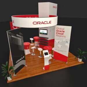 20 X 20 Ft Trade Show Booth - Oracle