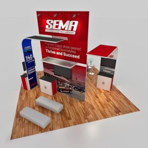 Custom Trade Show Booth - SEMA