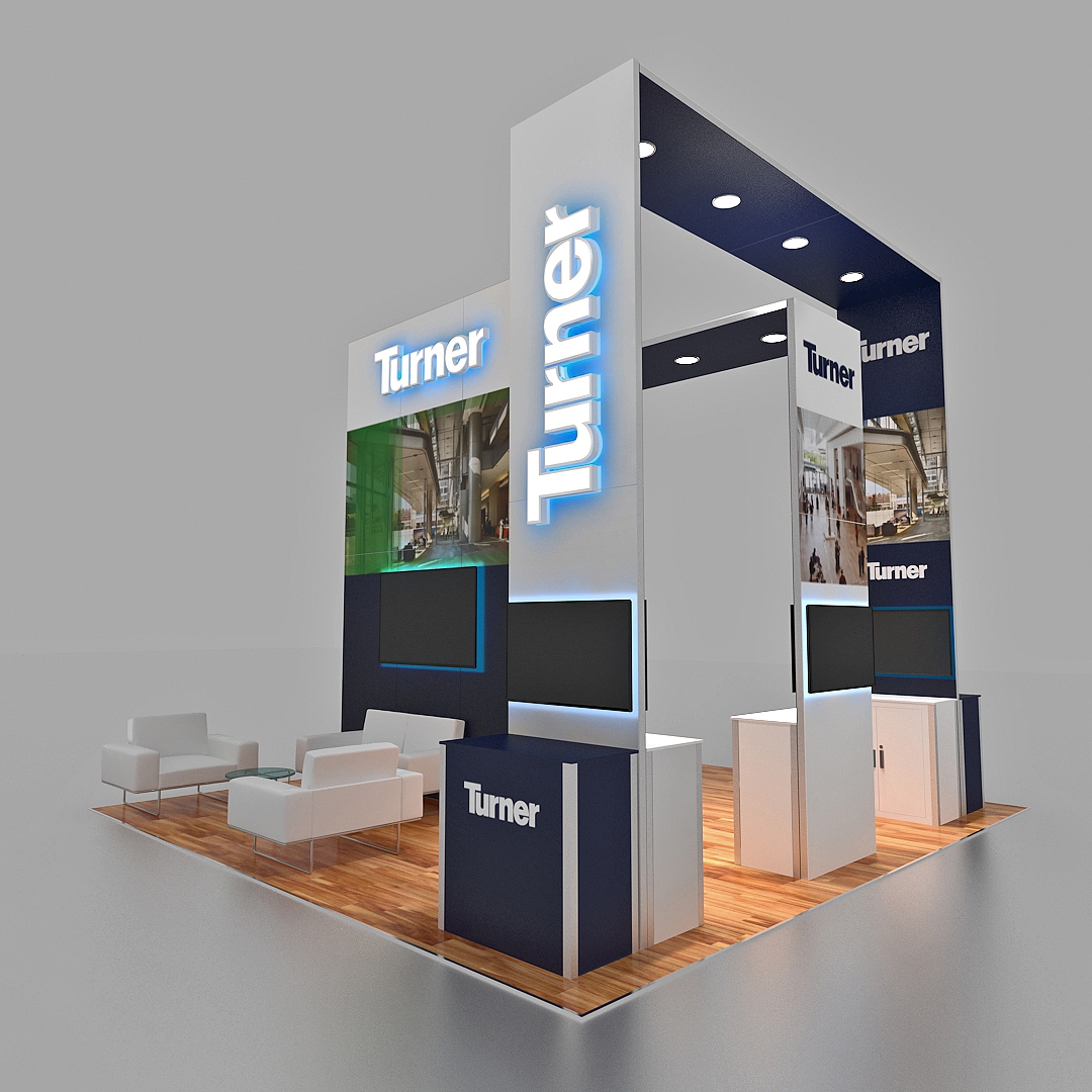 Custom Trade Show Display - Turner Construction - Image 5
