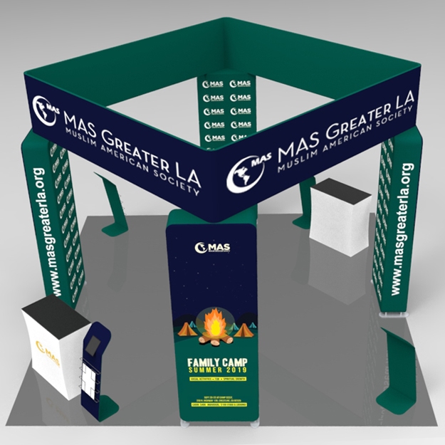 20X20 MAS MODULAR TENSION FABRIC DISPLAY - Image 5