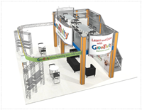 30 x 30 Growtivity Double Deck Truss Display System