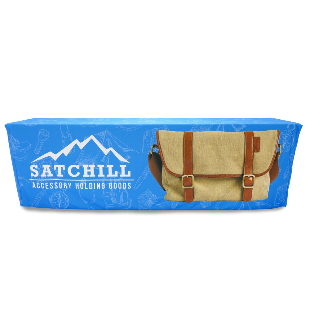 Fitted Table Throw Full Color 8 Ft. 4-Sided With Custom Dye-Sub Print - Image 3