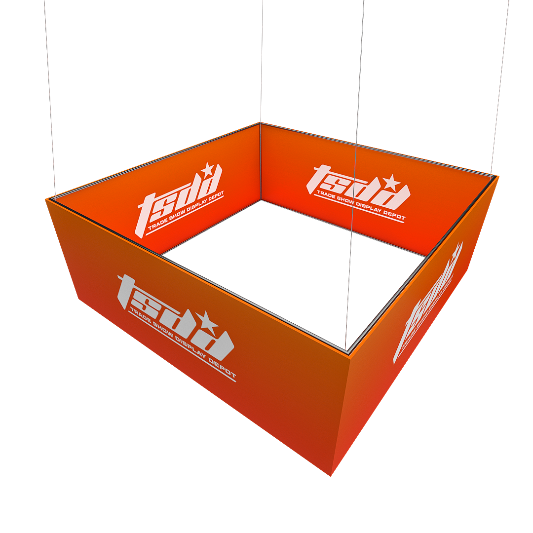 Square Hanging Sign - Double Sided - 10ft x 48 inch