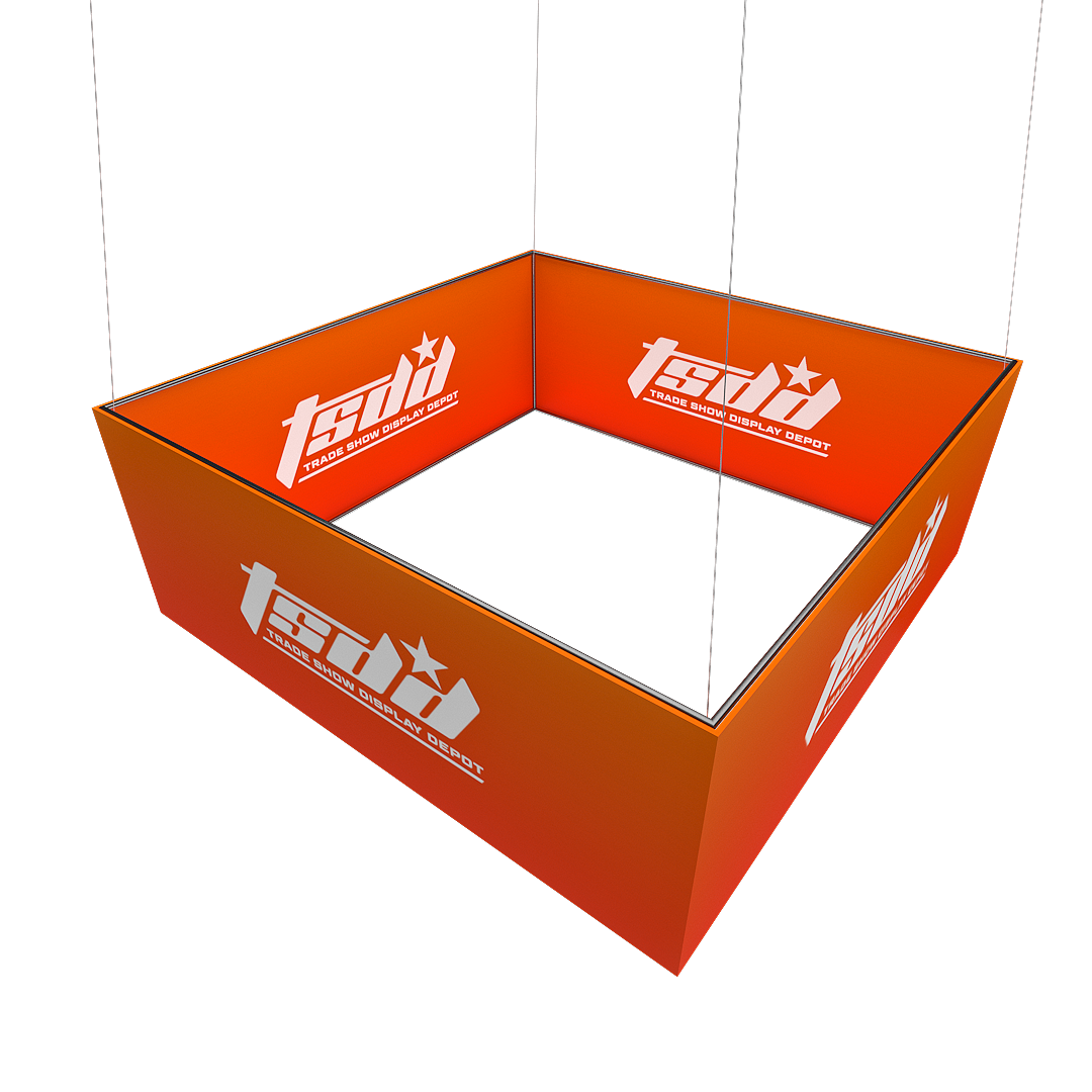 Square Hanging Sign - Double Sided - 10ft x 48 inch - Image 2