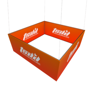 Square Hanging Sign - Double Sided - 12ft x 42 inch