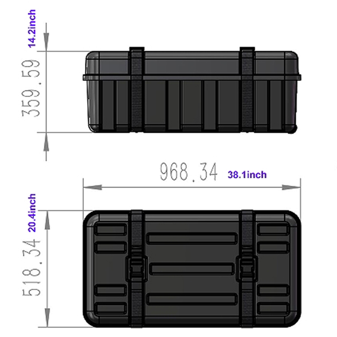 Transport Case with Wheels - NO GRAPHIC - Image 5