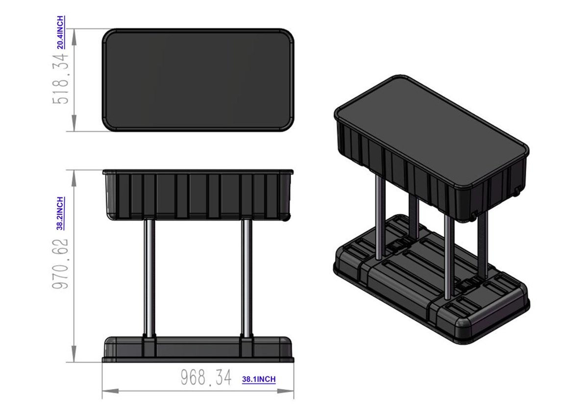 Transport Case with Wheels - NO GRAPHIC - Image 6