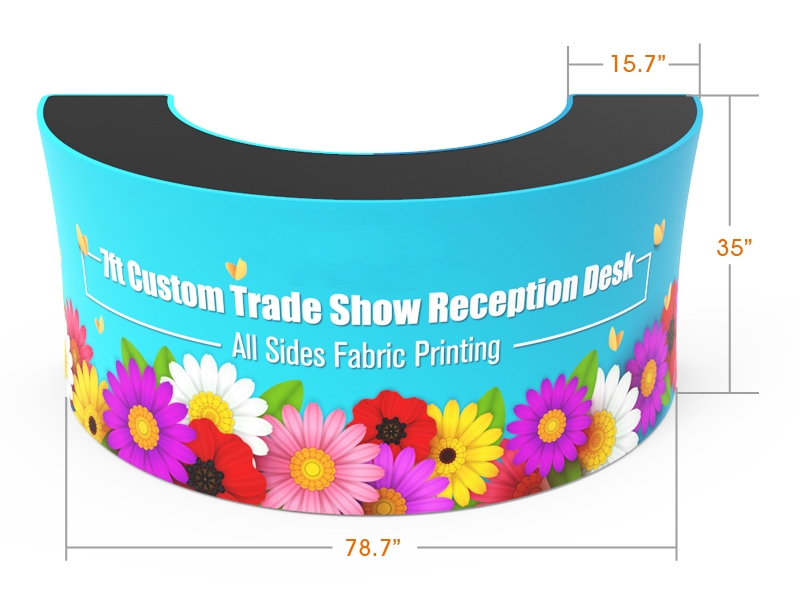 Counter- Info Desk / Reception Counter 7ft - Image 2