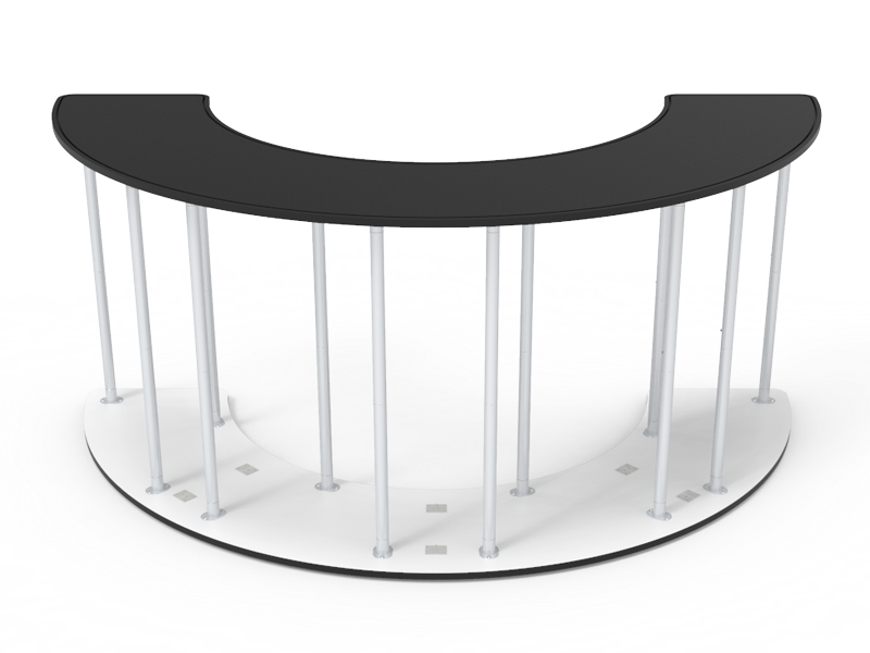 Counter- Info Desk / Reception Counter 7ft - Image 3