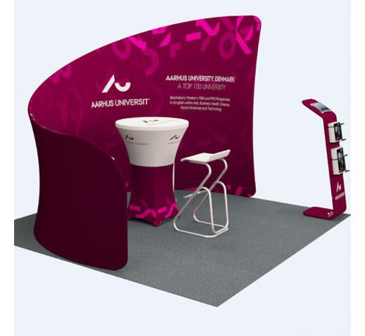 10FT ROUND PRIVACY ROOM WITH DOUBLE SIDED GRAPHIC - Image 2