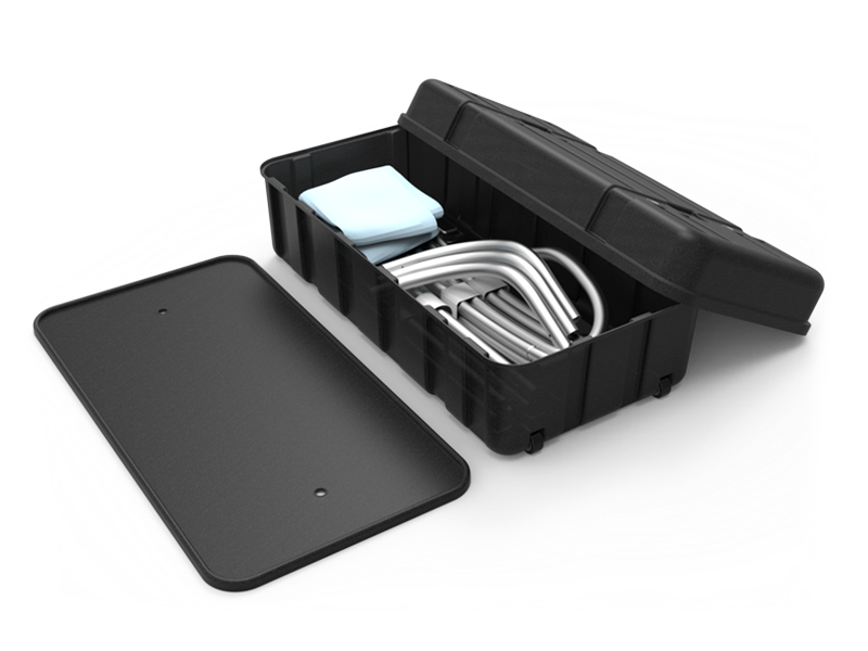 10FT TENSION FABRIC DISPLAY WITH MONITOR MOUNTS - Image 6