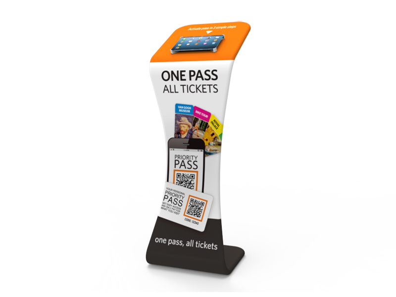 iPad Stand with Double Sided Printing