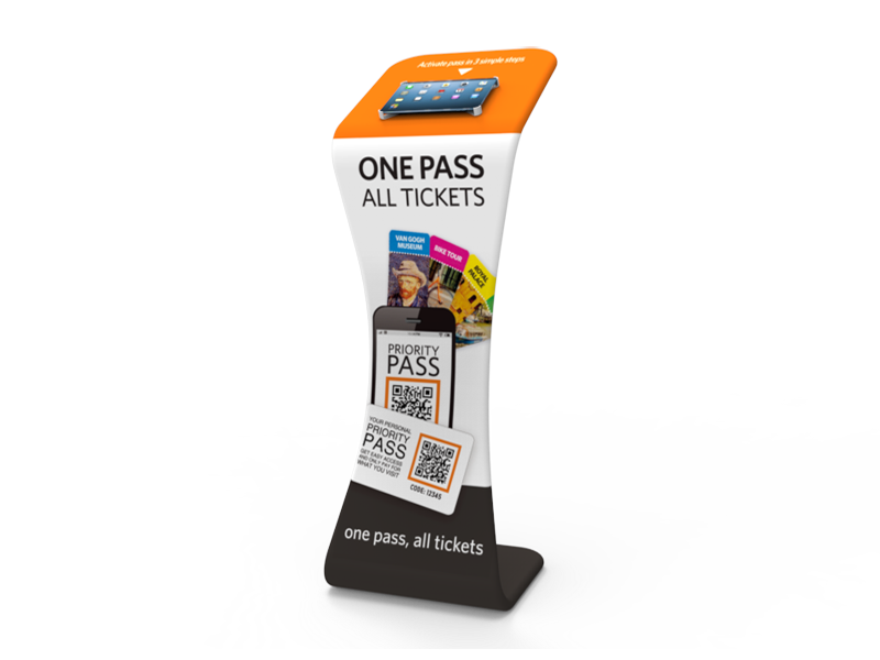 iPad Stand with Double Sided Printing - Image 2